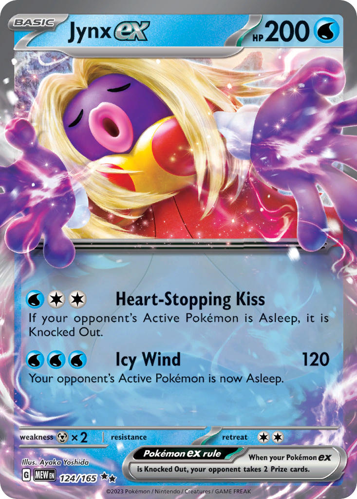 Jynx ex | Pokemon 151 124/165