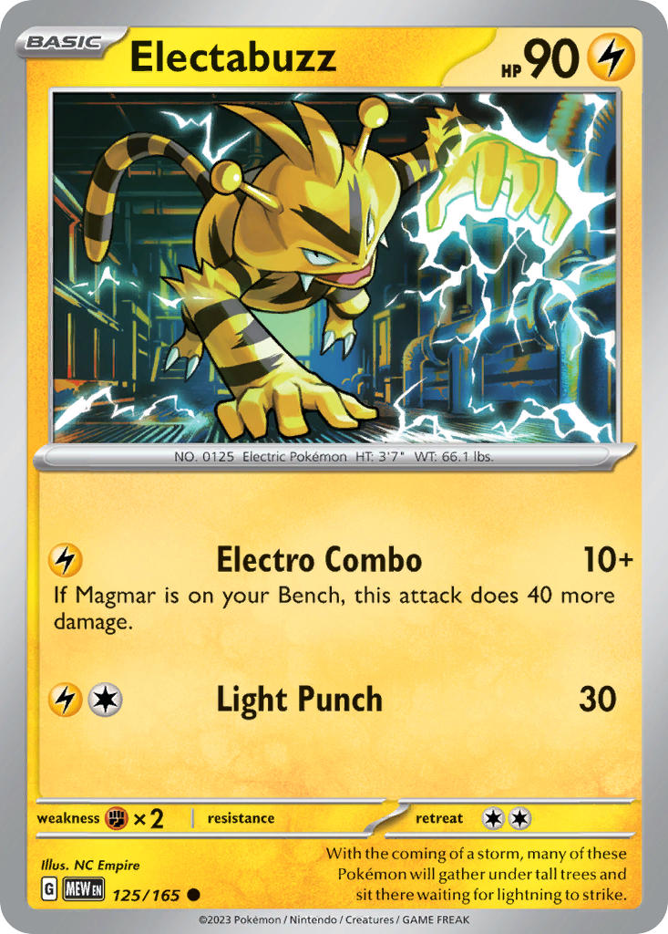 Electabuzz | Pokemon 151 125/165