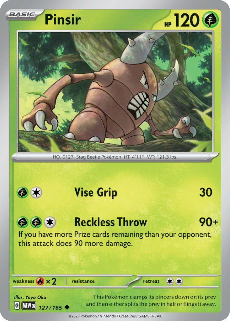 Pinsir | Pokemon 151 127/165