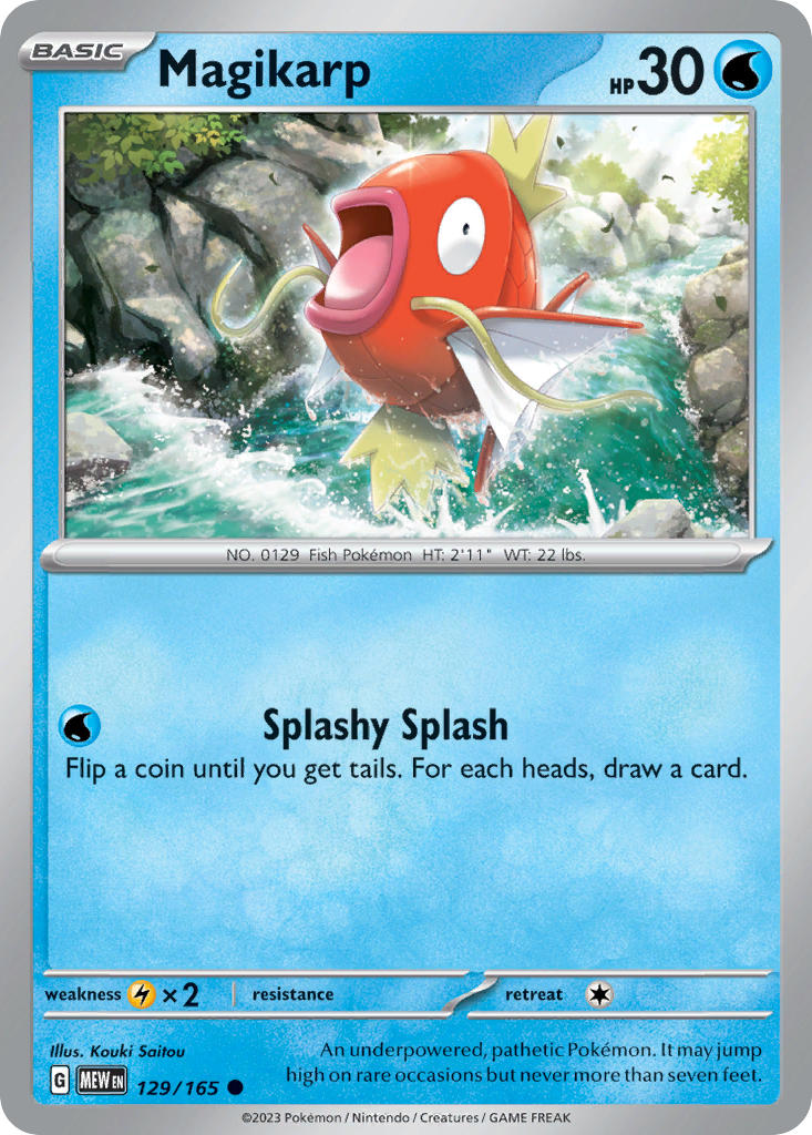 Magikarp | Pokemon 151 129/165