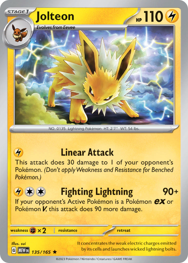 Jolteon | Pokemon 151 135/165