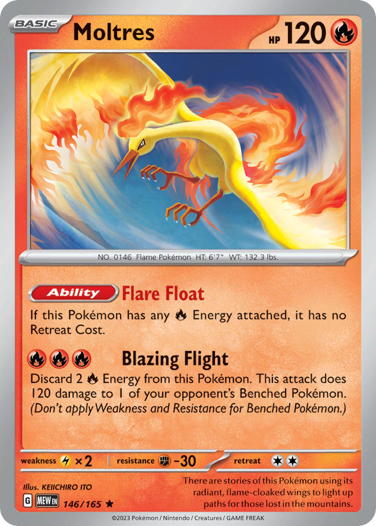 Moltres | Pokemon 151 146/165