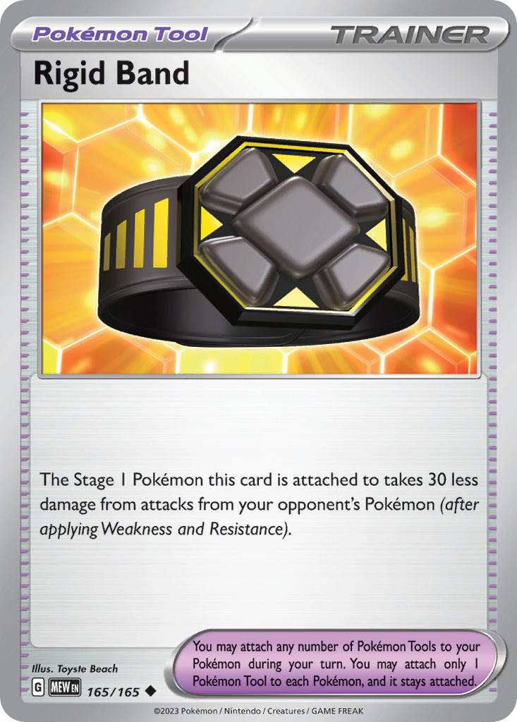 Rigid Band | Pokemon 151 165/165