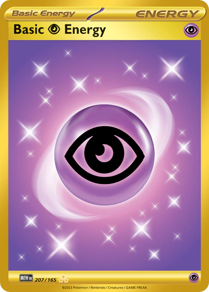 Basic Psychic Energy | Pokemon 151 207/165