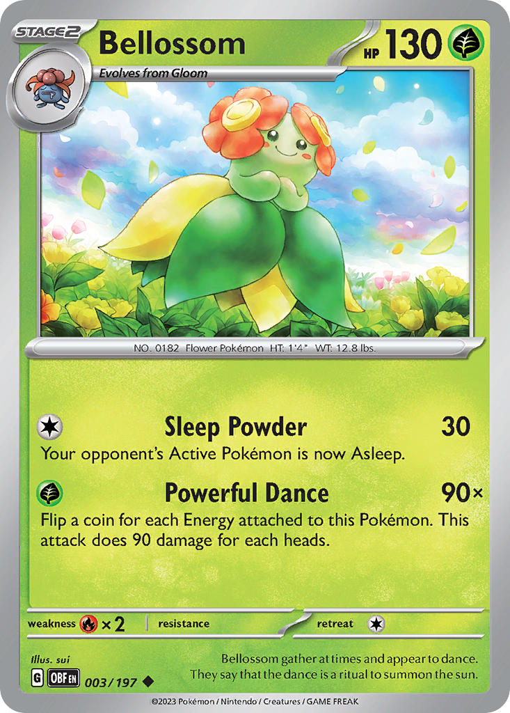 Bellossom | Obsidian Flames 003/197