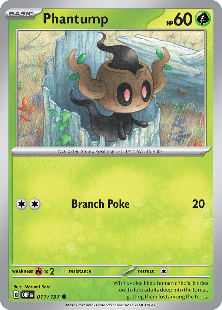 Phantump | Obsidian Flames 011/197