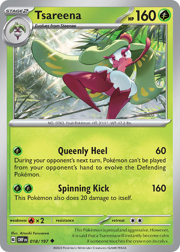 Tsareena | Obsidian Flames 018/197