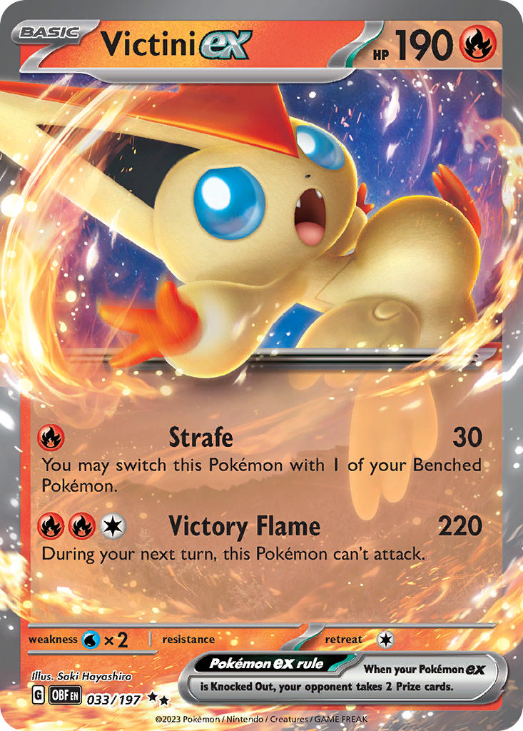 Victini ex | Obsidian Flames 033/197