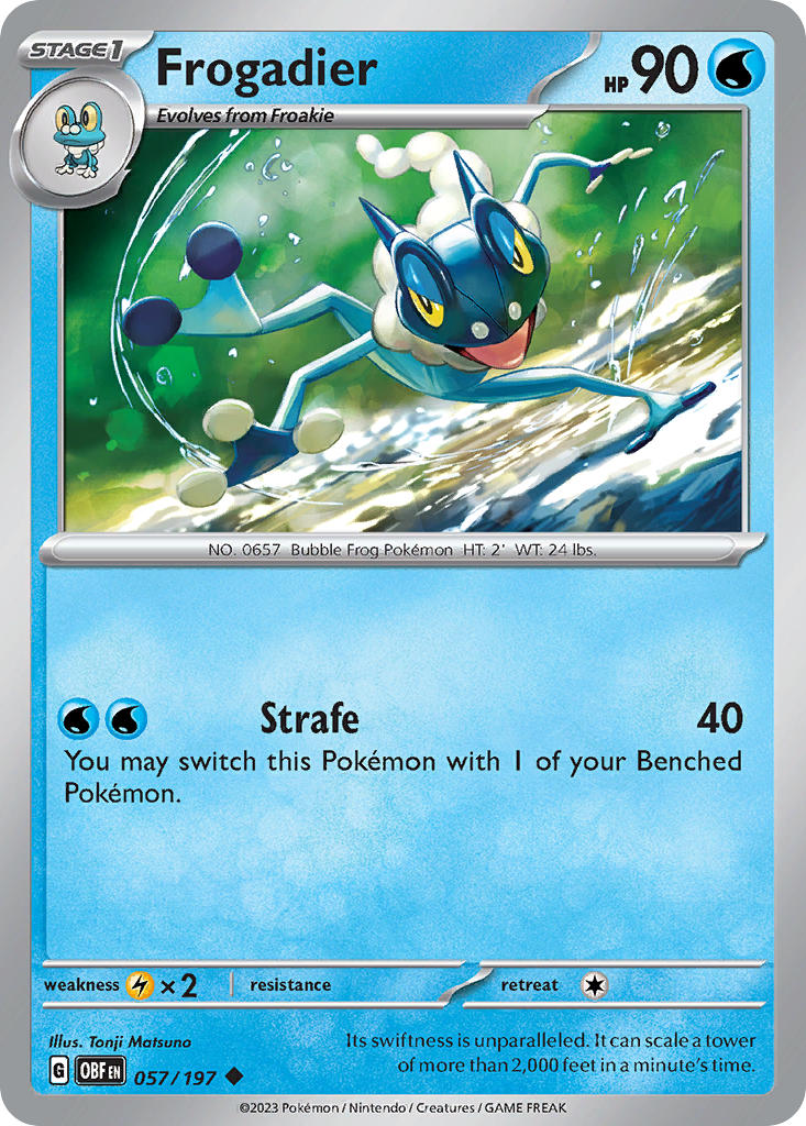 Frogadier | Obsidian Flames 057/197