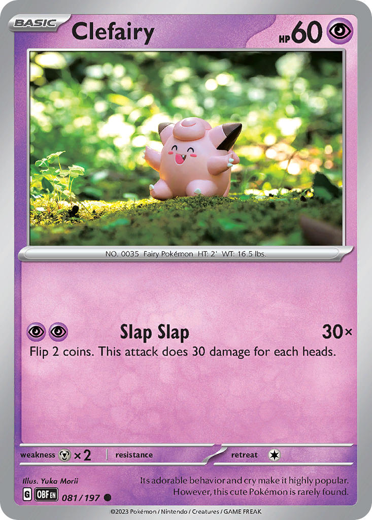 Clefairy | Obsidian Flames 081/197
