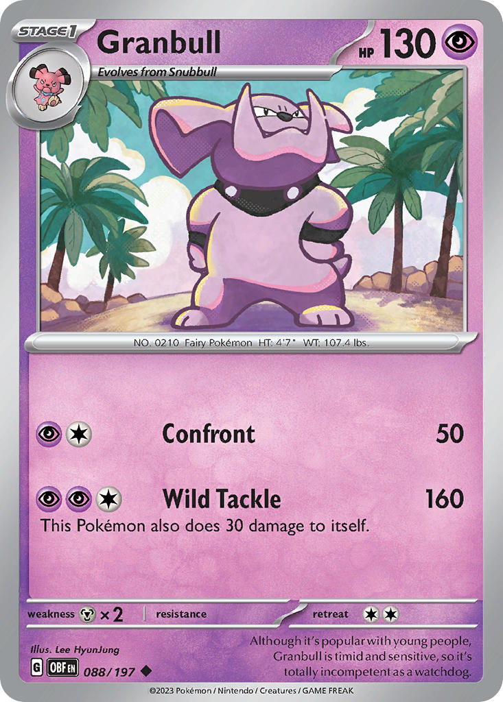 Granbull | Obsidian Flames 088/197