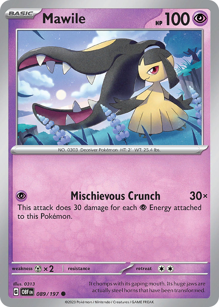 Mawile | Obsidian Flames 089/197