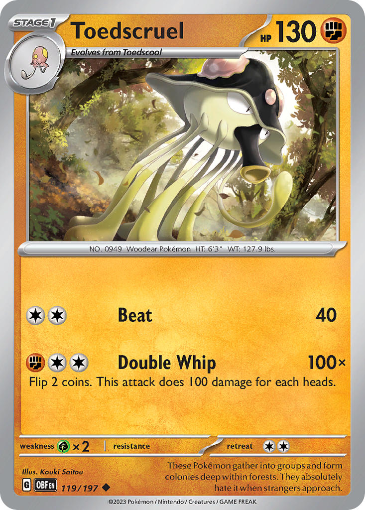 Toedscruel | Obsidian Flames 119/197