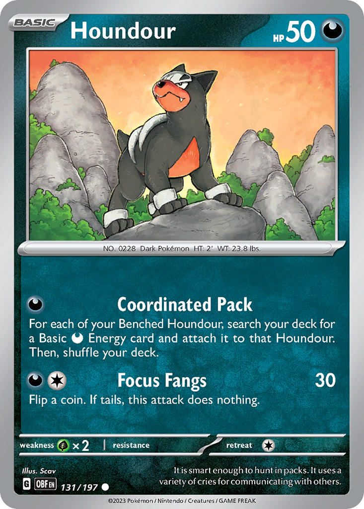 Houndour | Obsidian Flames 131/197