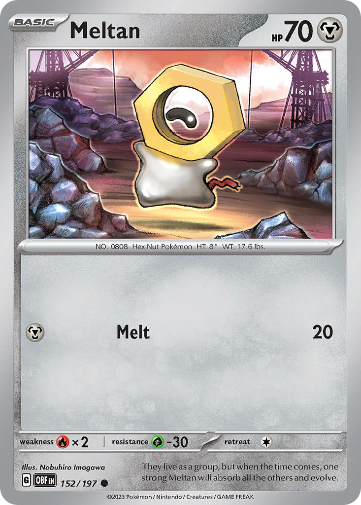 Meltan | Obsidian Flames 152/197