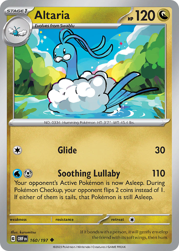 Altaria | Obsidian Flames 160/197