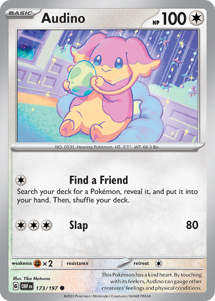 Audino | Obsidian Flames 173/197