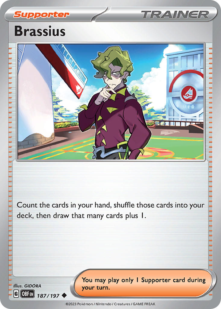 Brassius | Obsidian Flames 187/197