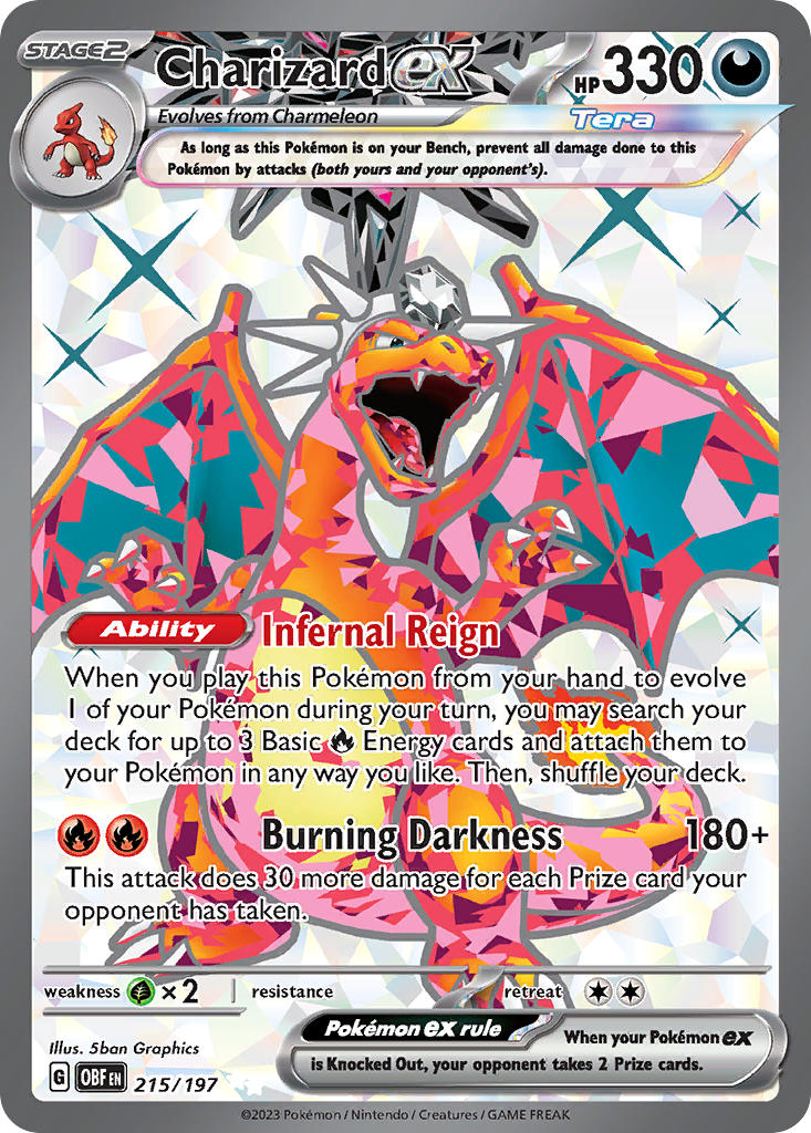 Charizard ex | Obsidian Flames 215/197