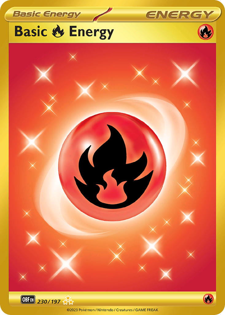 Basic Fire Energy | Obsidian Flames 230/197