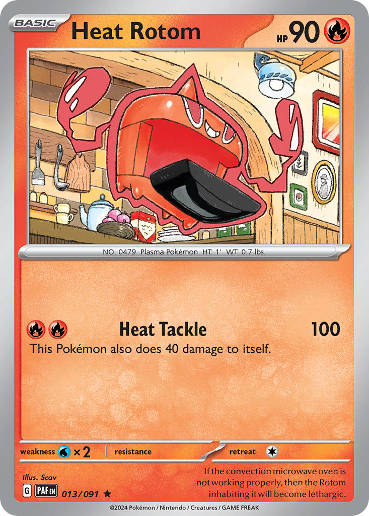 Heat Rotom | Paldean Fates 13/91
