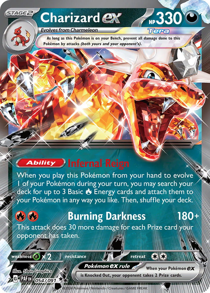 Charizard ex | Paldean Fates 54/91