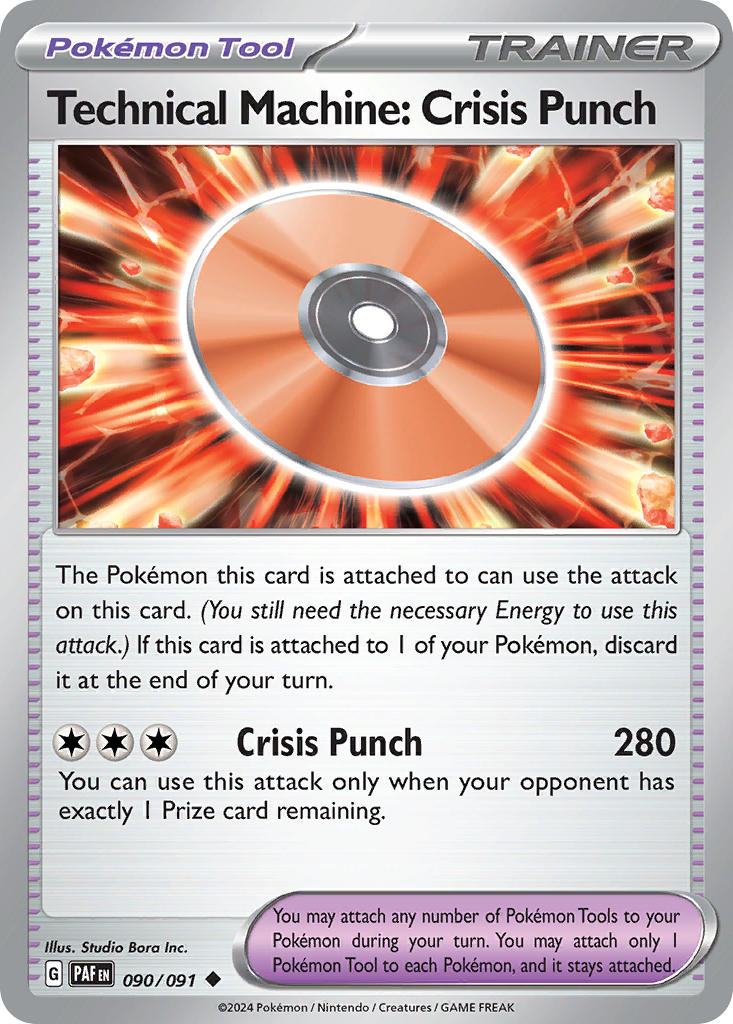 Technical Machine: Crisis Punch | Paldean Fates 90/91