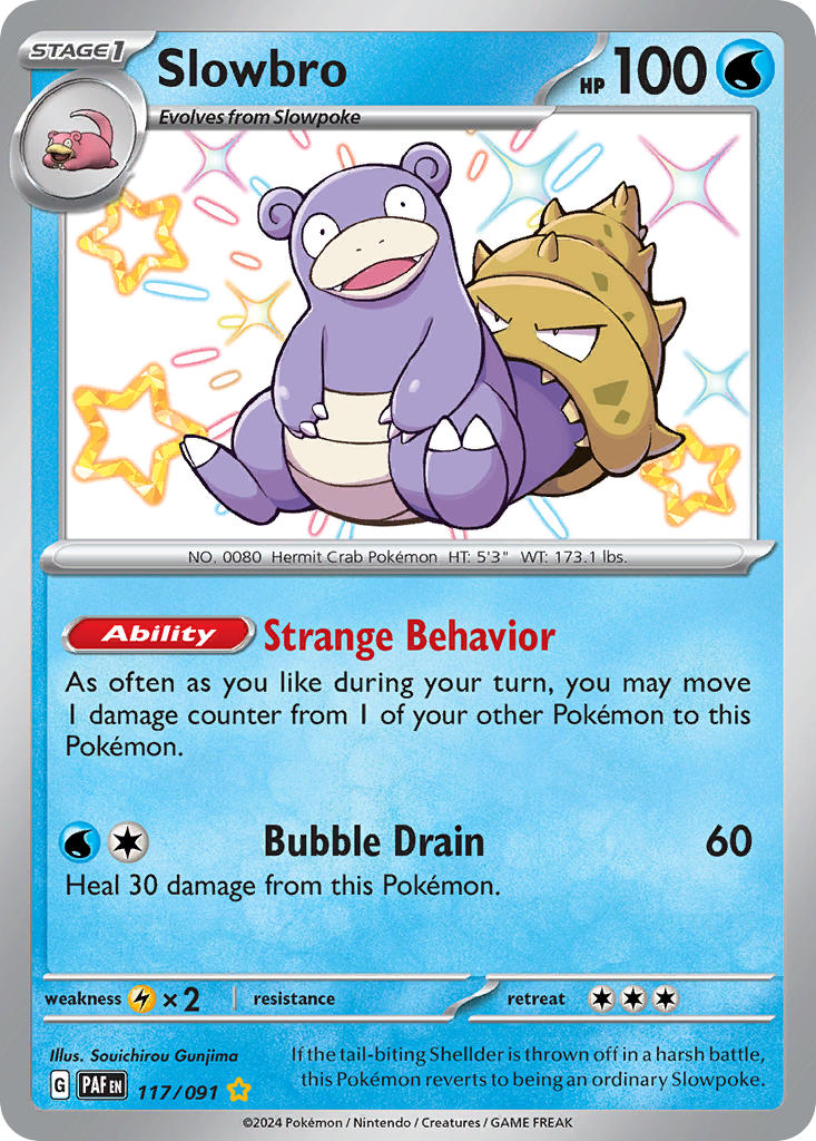 Slowbro | Paldean Fates 117/91