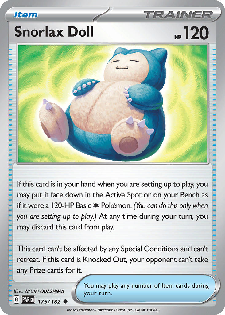 Snorlax Doll | Paradox Rift 175/182