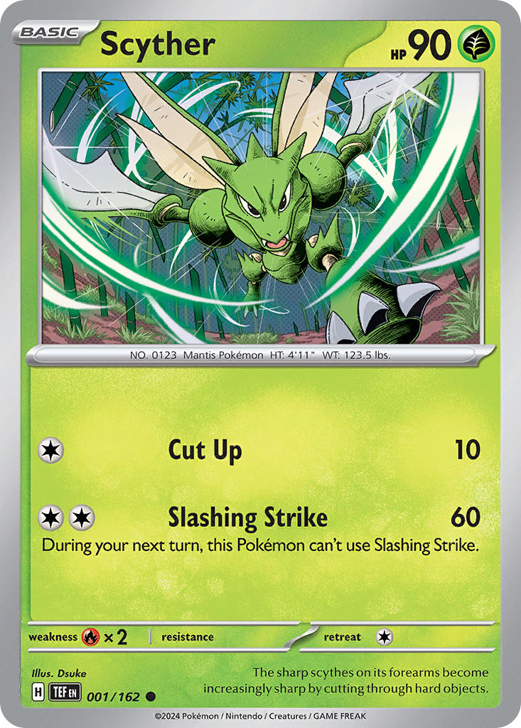 Scyther | Temporal Forces 001/162