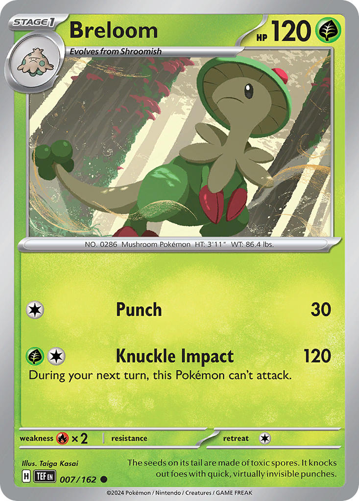 Breloom | Temporal Forces 007/162