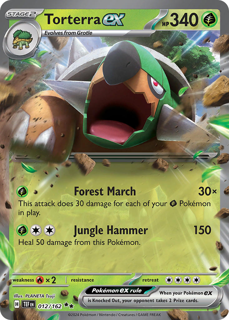 Torterra ex | Temporal Forces 012/162