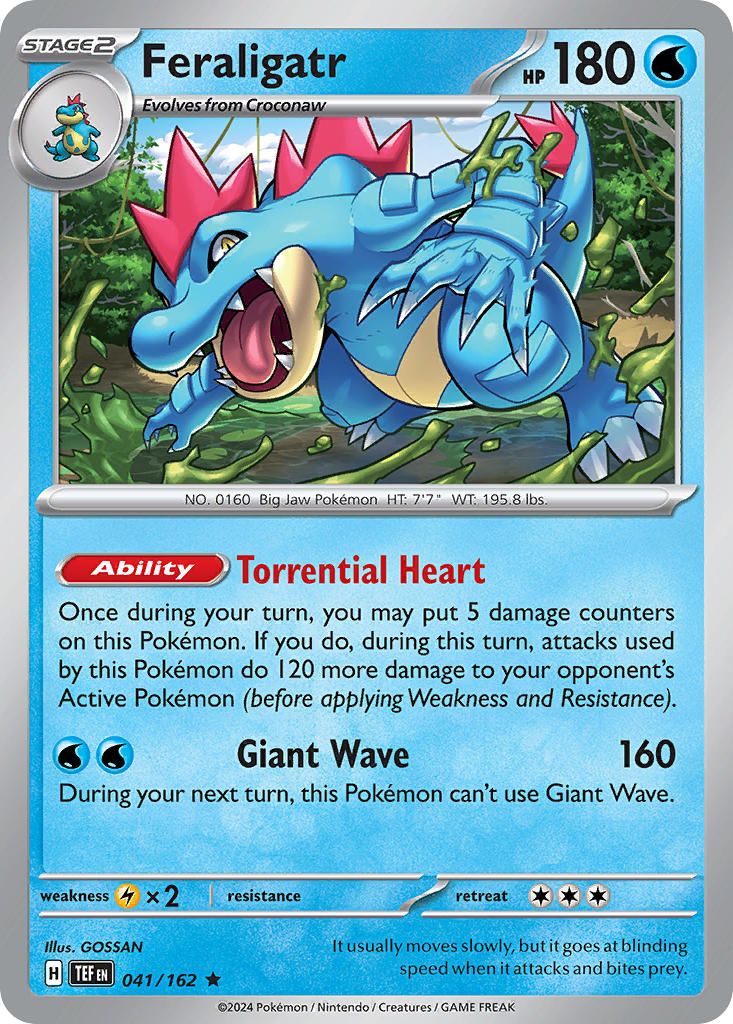 Feraligatr | Temporal Forces 041/162