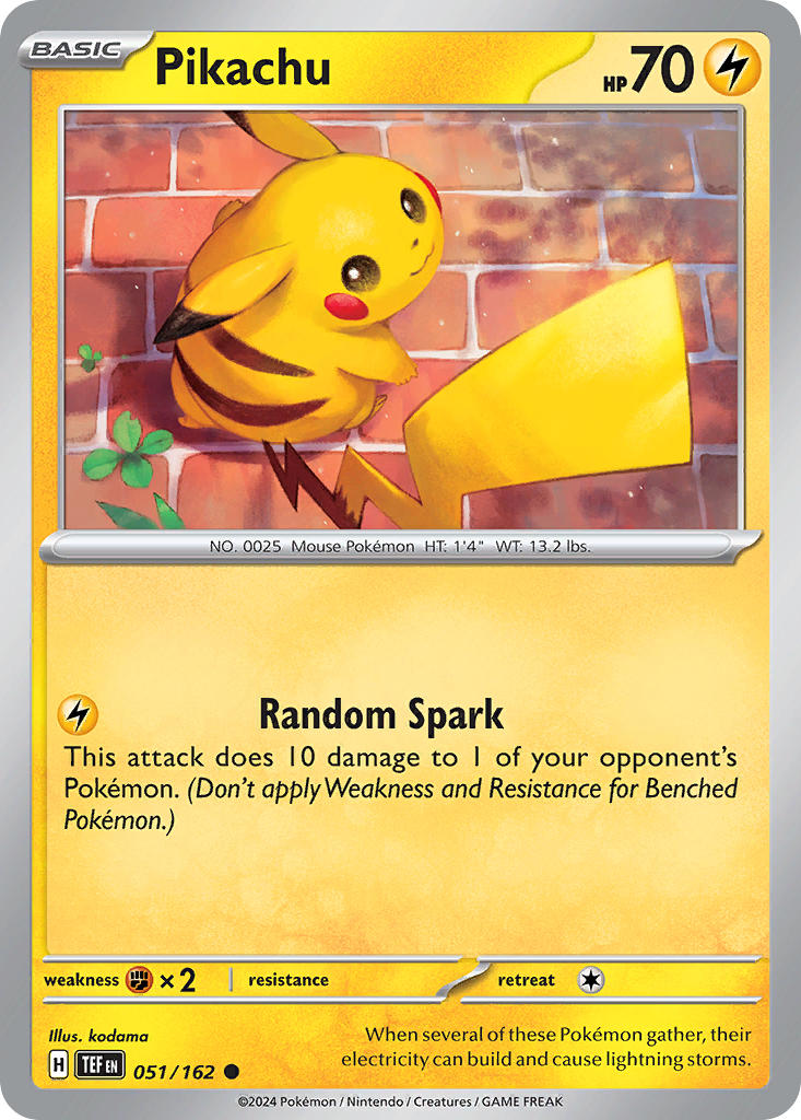 Pikachu | Temporal Forces 051/162