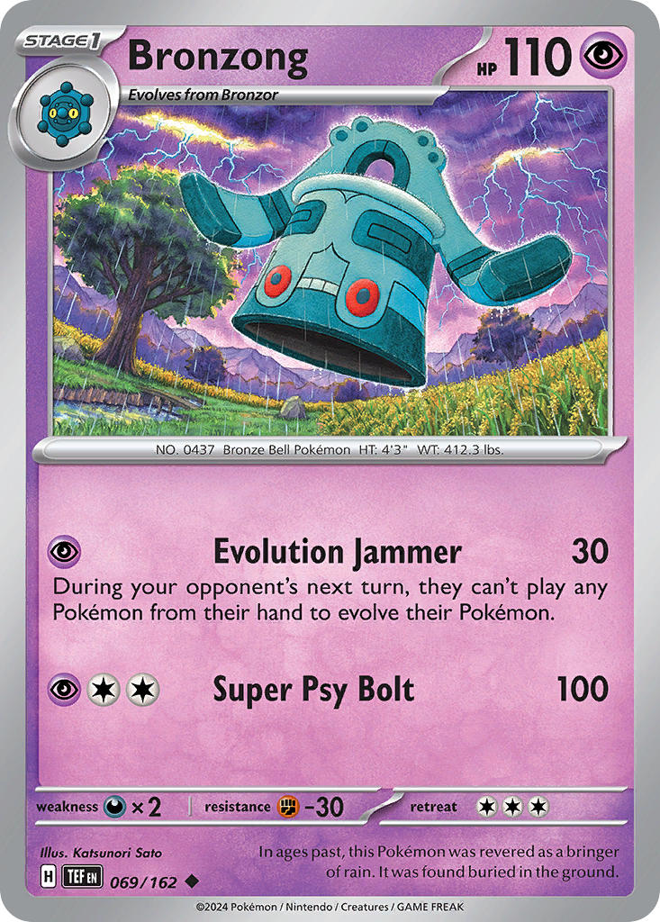 Bronzong | Temporal Forces 069/162