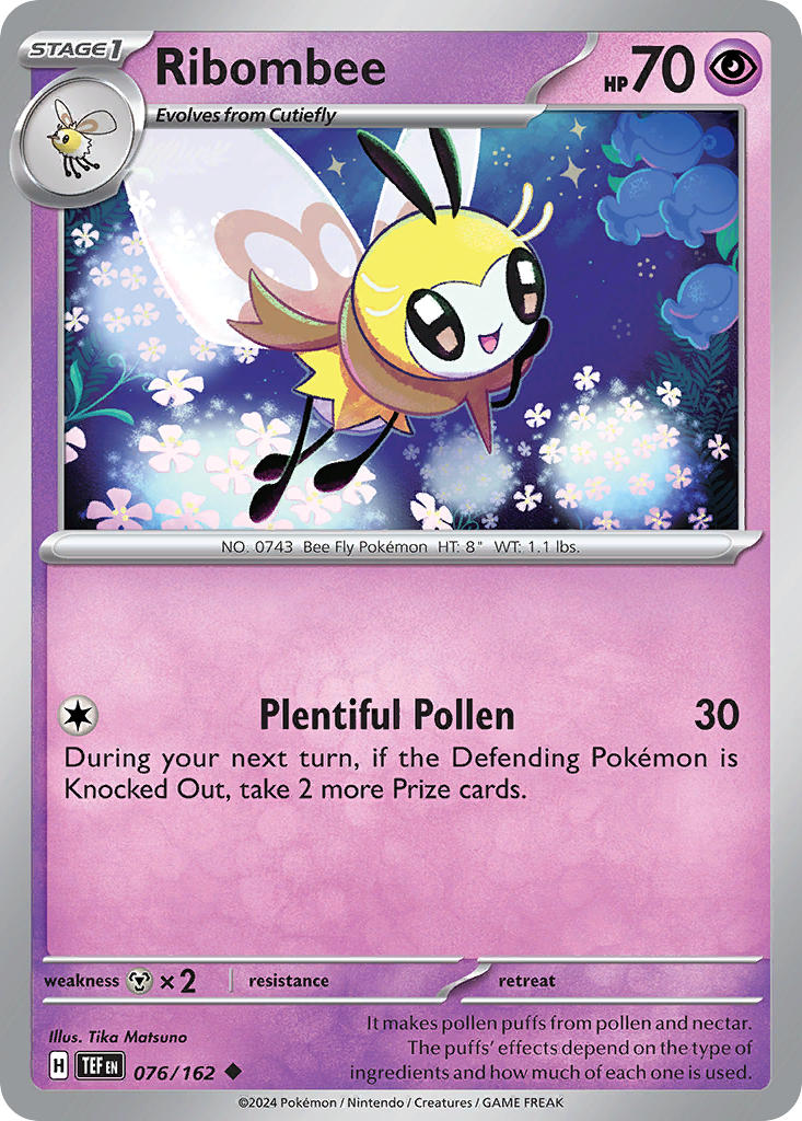 Ribombee | Temporal Forces 076/162