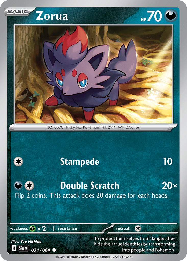 Zorua | Shrouded Fable 31/64