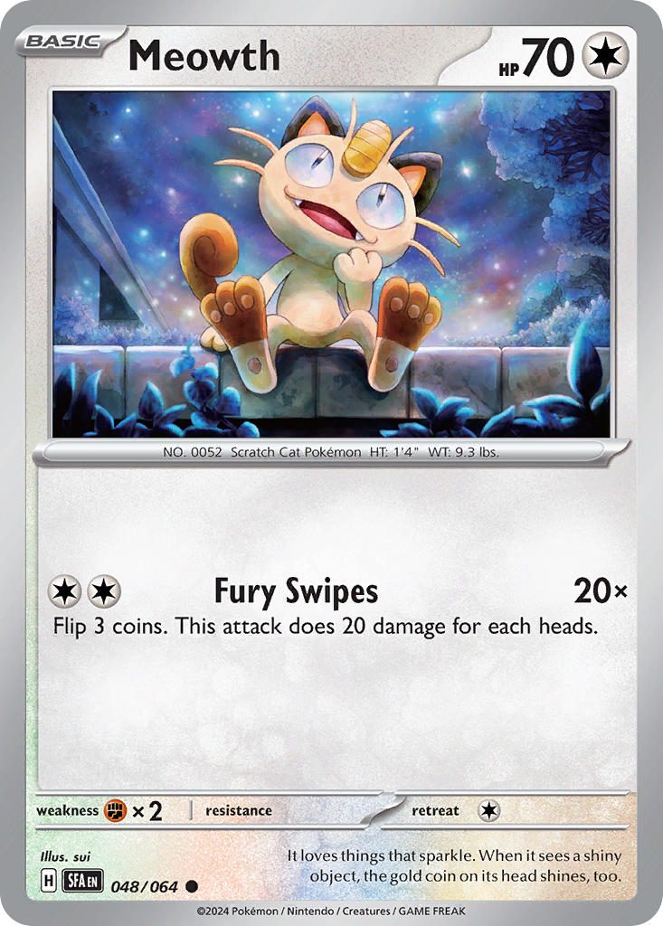 Meowth | Shrouded Fable 48/64