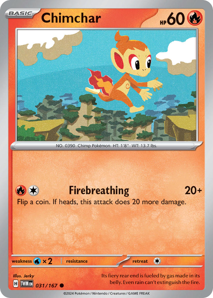 Chimchar | Twilight Masquerade 31/167