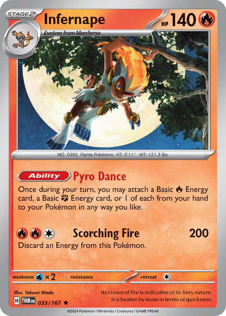 Infernape | Twilight Masquerade 33/167