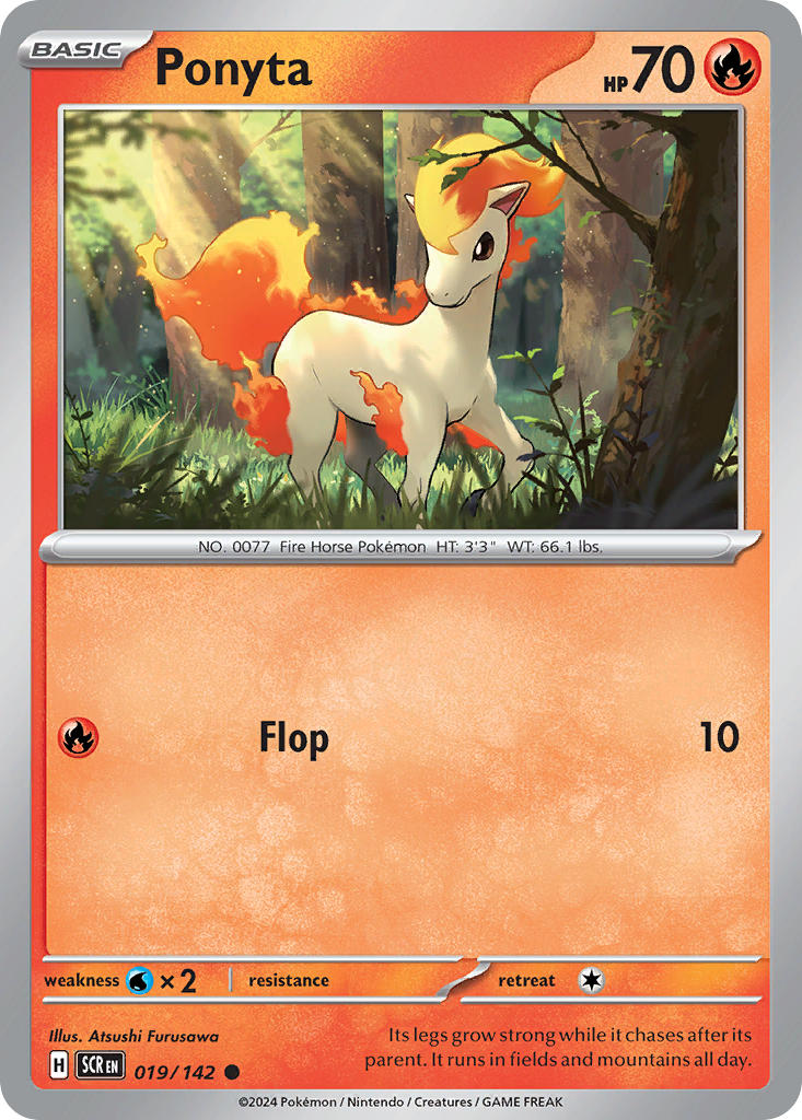Ponyta | Stellar Crown 019/142