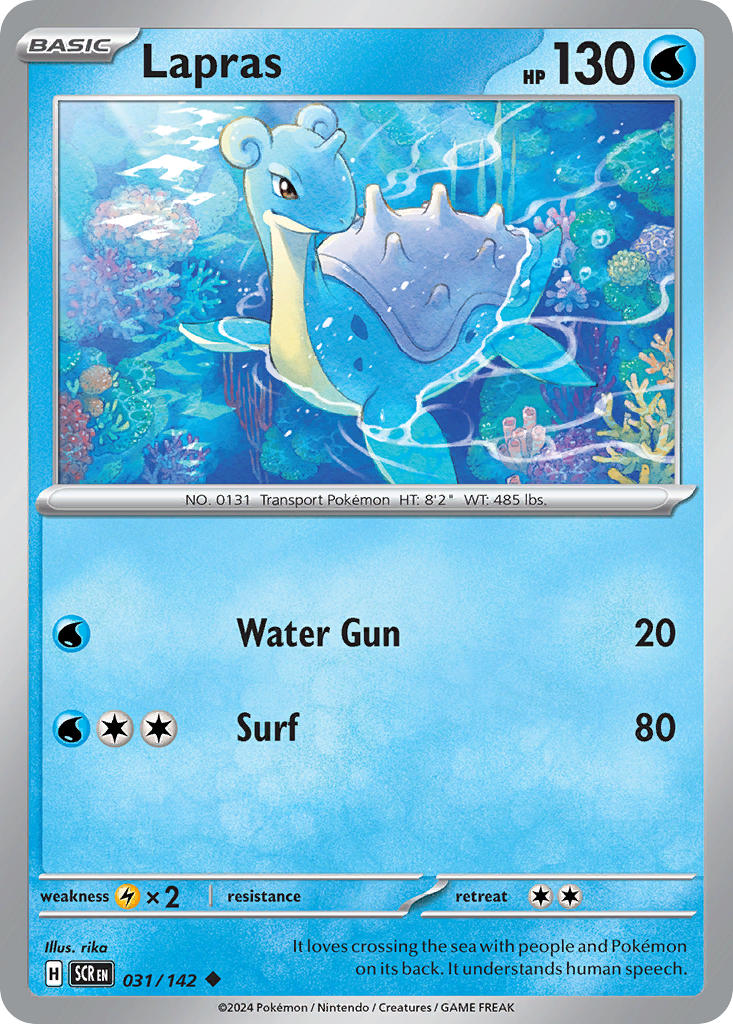 Lapras | Stellar Crown 031/142