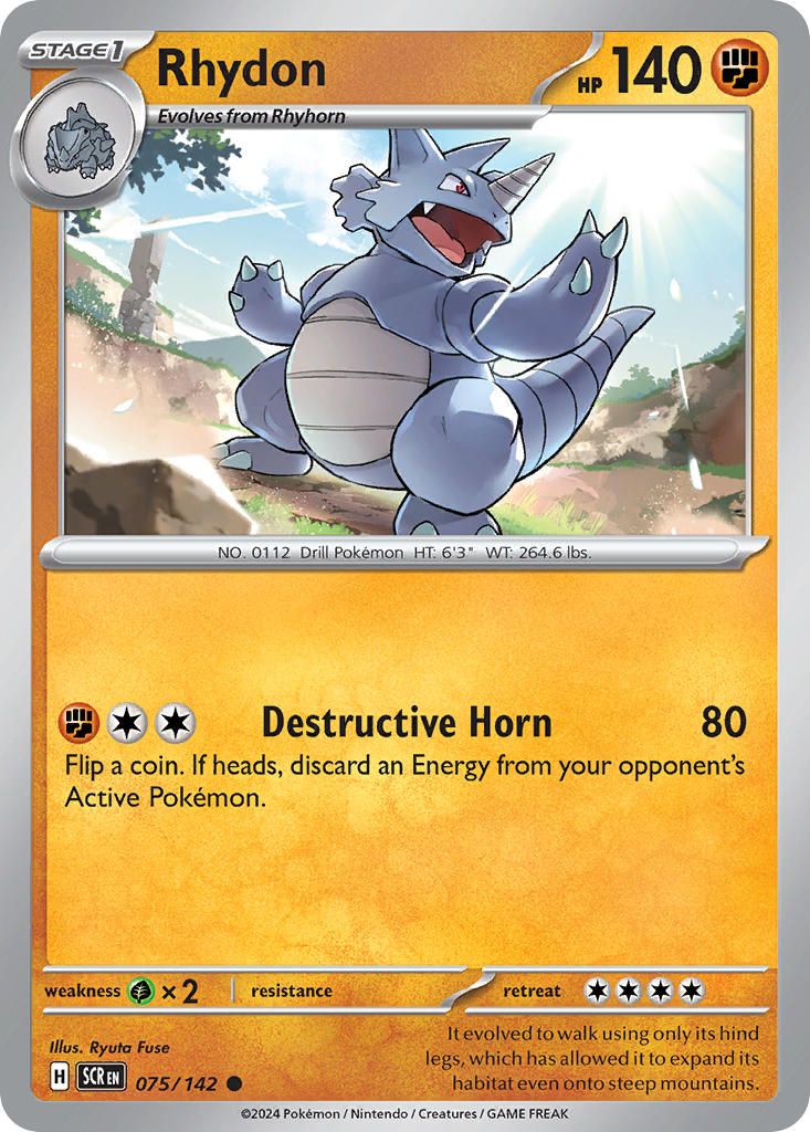 Rhydon | Stellar Crown 075/142
