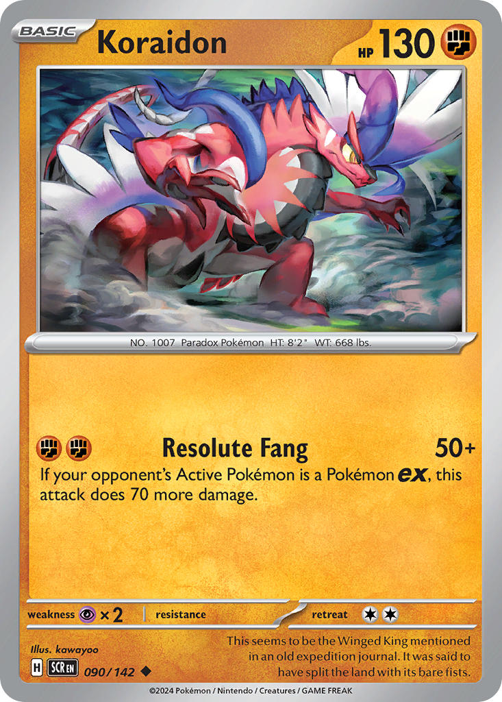 Koraidon | Stellar Crown 090/142