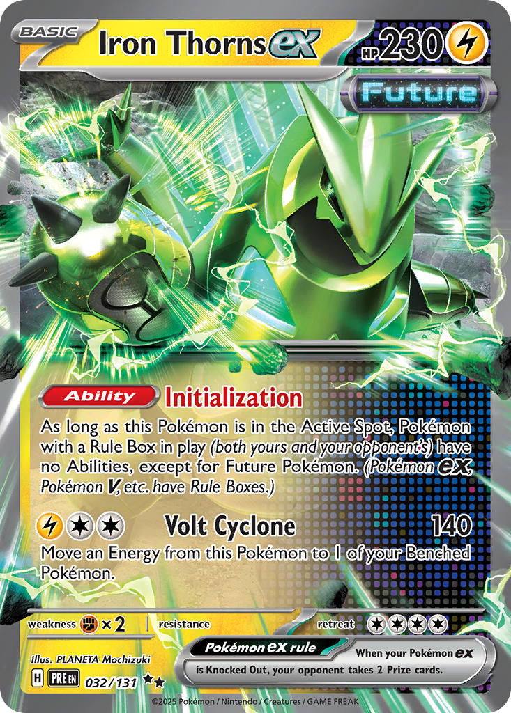 Iron Thorns ex | Prismatic Evolutions 032/131