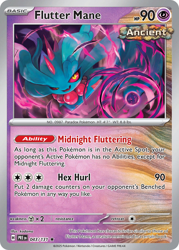 Flutter Mane | Prismatic Evolutions 043/131
