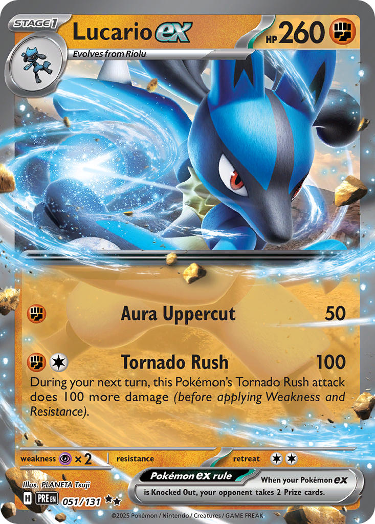 Lucario ex | Prismatic Evolutions 051/131