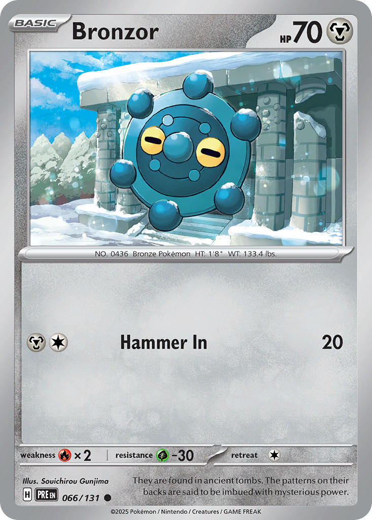 Bronzor | Prismatic Evolutions 066/131