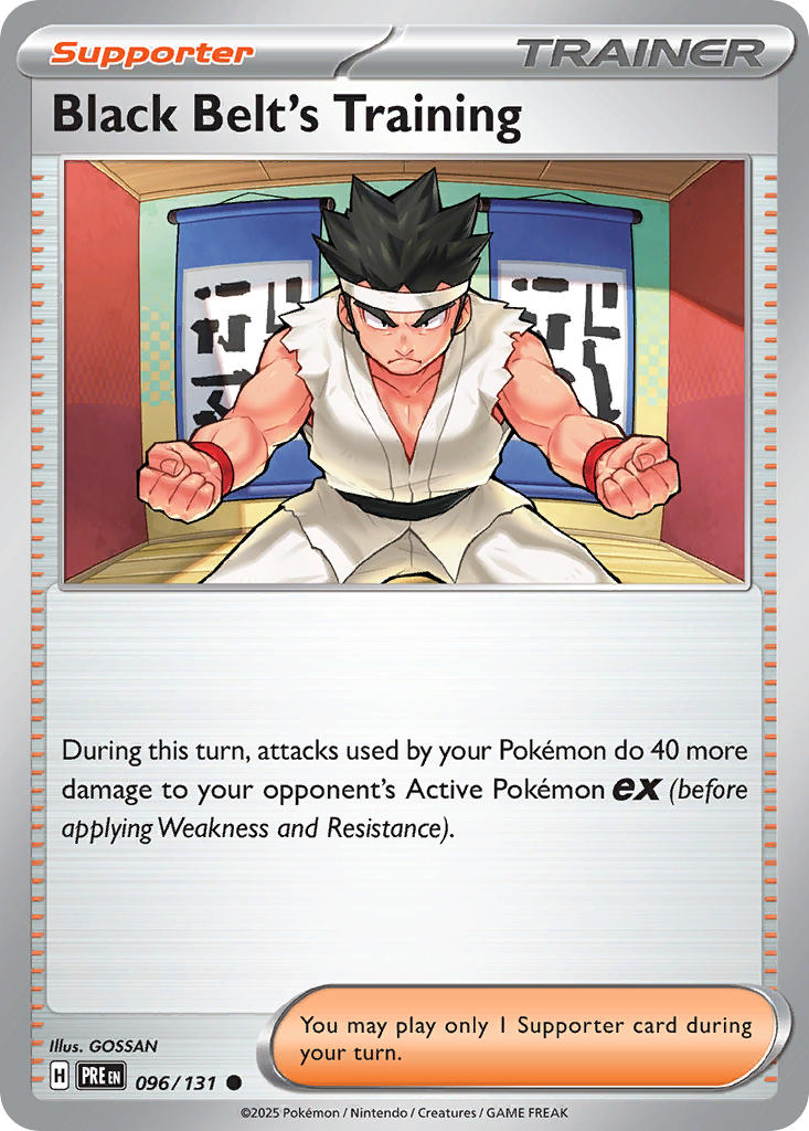 Black Belt's Training | Prismatic Evolutions 096/131