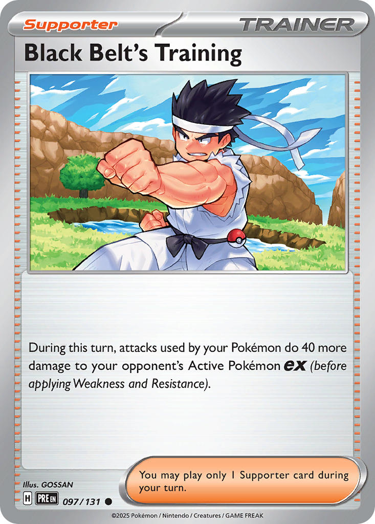 Black Belt's Training | Prismatic Evolutions 097/131